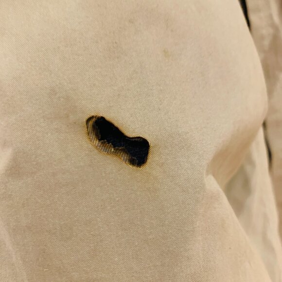 BURBERRYS VINTAGE Men's 40 Long Trench Coat WOOL lining NOVA check - Picture 16 of 16